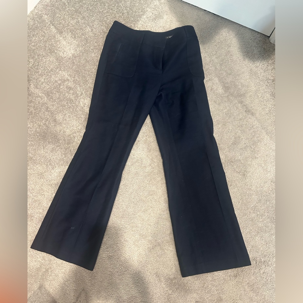 LOFT Navy Stretch Trousers